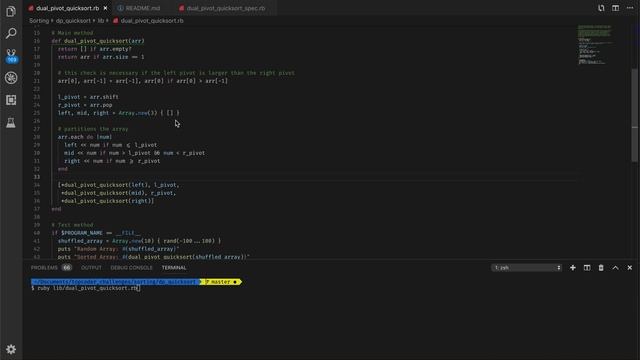 Dual Pivot Quicksort Demo смотреть онлайн