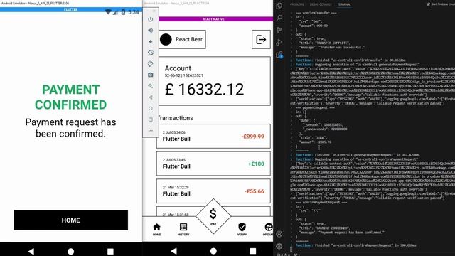Preview Bank applications in Flutter & React with Firebase backend смотреть онлайн