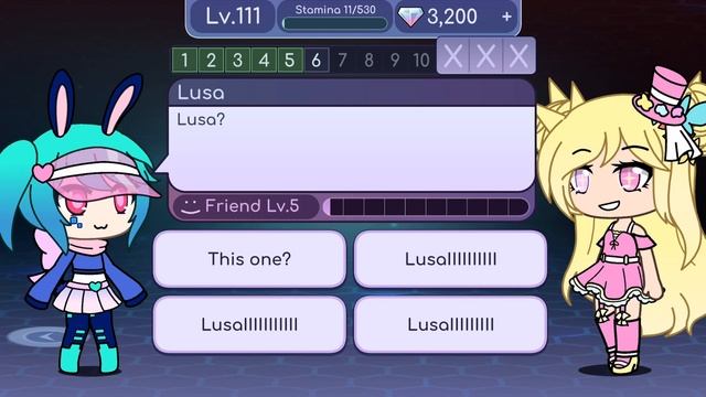 Gacha life Lusa quiz answers смотреть онлайн