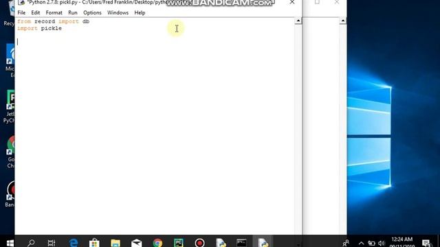 make a simple database application with python Tkinter #2 смотреть онлайн