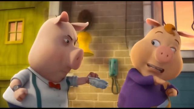 3 Pigs and a Baby - Baby Wolf Poops His Diaper смотреть онлайн