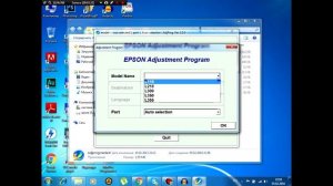 Сброс счетчика отработки (памперса) в принтерах Epson