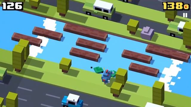 Crossy Road Gameplay #22 (iOS & Android) | #Rusty Robot смотреть онлайн