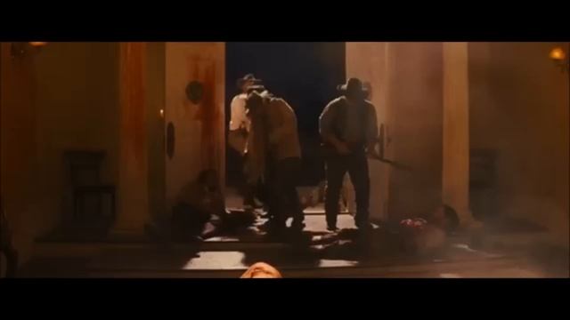 Django Unchained - Shooting 2Pac & James Brown Tribute Scene (SPOILER) смотреть онлайн