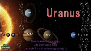 #60 Solar System Planet&Dwarf Planet Song in Macedonian/Соларни Систем Планета&Џуџеста Планета Песн