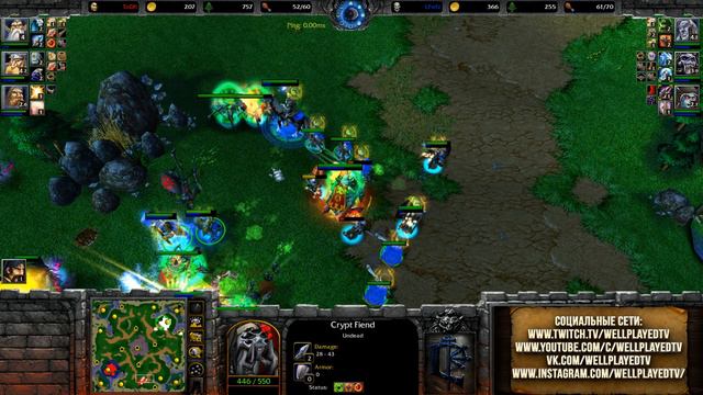 РАНЬШЕ ИГРАЛИ ЛУЧШЕ?: Tod vs WFZ Warcraft 3 The Frozen Throne Cast#21 смотреть онлайн