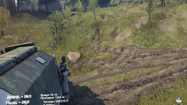 SpinTires 2014 . Точки открытия локаций . смотреть онлайн