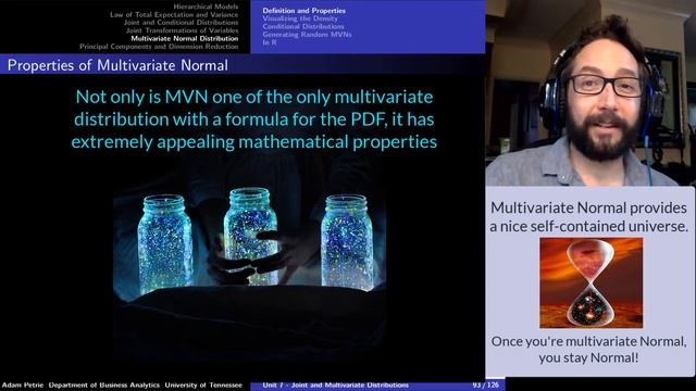 Unit 7 - Part 3 - Multivariate Normal Distribution смотреть онлайн