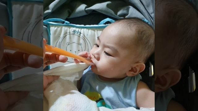 Weaning My Baby | Baby Food Preparation | Beaba BabyCook | DITL смотреть онлайн