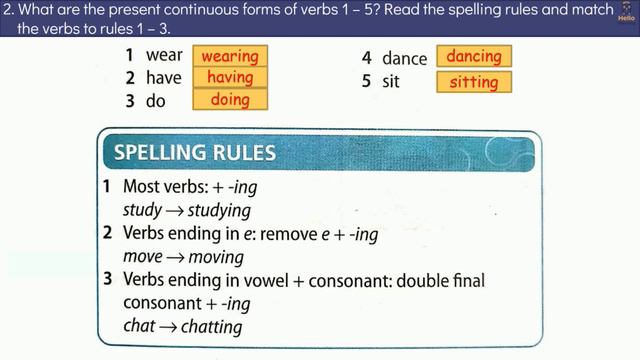 【Year 5 Plus 1】Unit 4 Learning World | Lesson 3 Present Continuous | Student's Book Page 45 смотреть онлайн