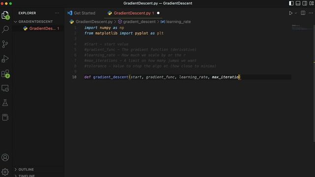 Intro to Machine Learning: Gradient Descent (With Code) смотреть онлайн
