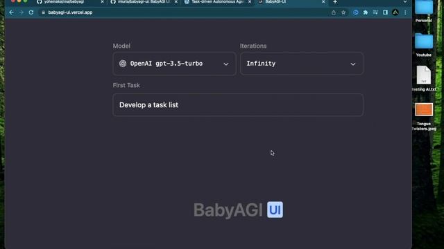 Baby AGI finally gets a UI | Task driven autonomous agent powered by GPT 4 | No code AI Agents смотреть онлайн