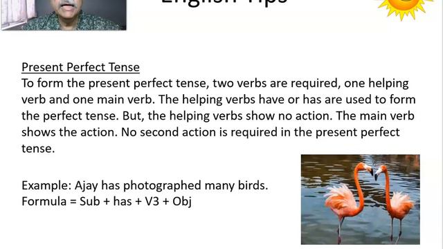 English Tips - The Present Perfect Tense смотреть онлайн