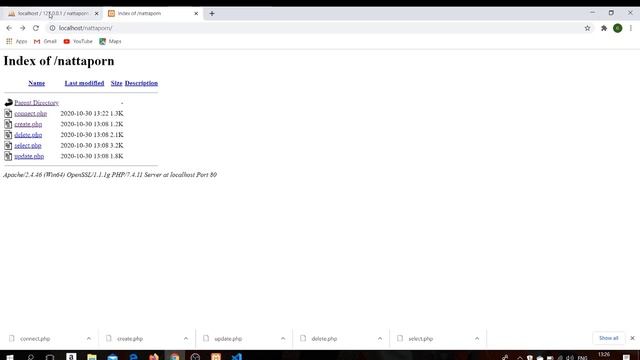 การสร้างฐานข้อมูลเชื่อมต่อ php ด้วย xampp และ vs code смотреть онлайн
