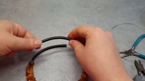 Как сделать колье из янтаря своими руками