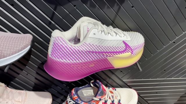Nike Court Air Zoom Vapor 11 (White/Fuchsia Dream/Black/Citron Tint) - SKU: DR6965-101 смотреть онлайн