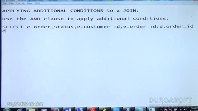 Oracle Tutorial ||online training|| Retreving the records with the using clause Part-2 смотреть онлайн