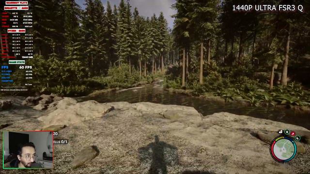 Sons Of The Forest 1.0 FSR3 Test On RX 6600