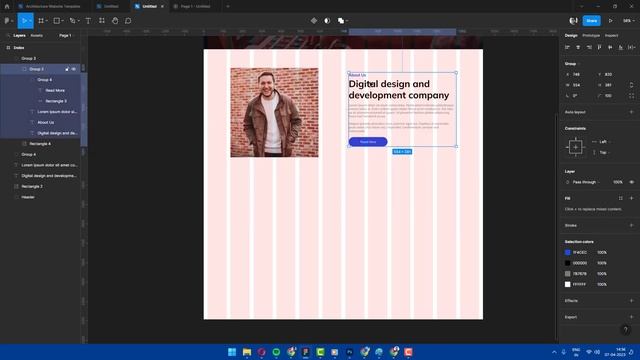 Landing Page Design in Figma Making Video смотреть онлайн
