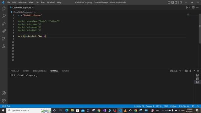Useful Python String Methods | Python Tutorials смотреть онлайн
