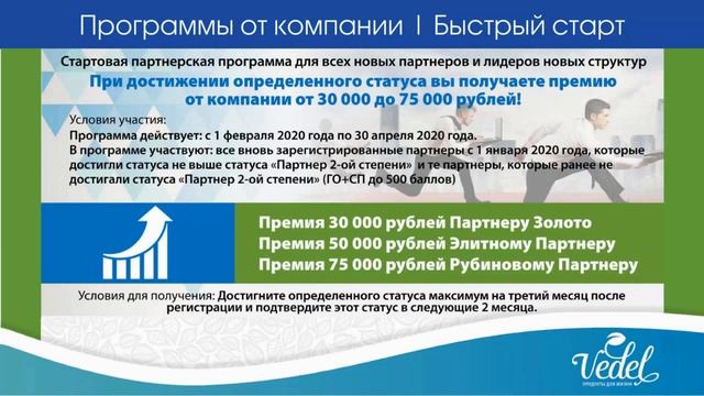 Помощники в построении бизнеса "Ведель": инструменты и рычаги смотреть онлайн