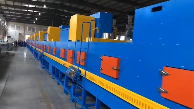 печь вулканизации горячим воздухом с роликовым конвейером для изготовления листов пенопласта и труб смотреть онлайн