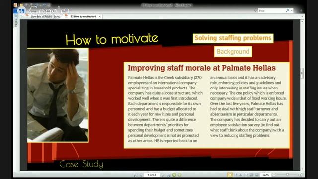 Jon-Eric's class How to motivate part 10 смотреть онлайн