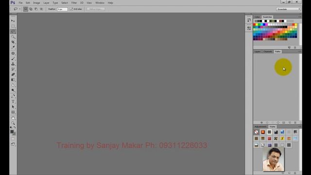 Learn Photoshop CC in hindi-1- Interface смотреть онлайн
