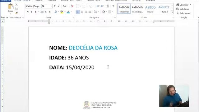 Semana 1 - Digitação - Word 2013 - Passo a Passo смотреть онлайн