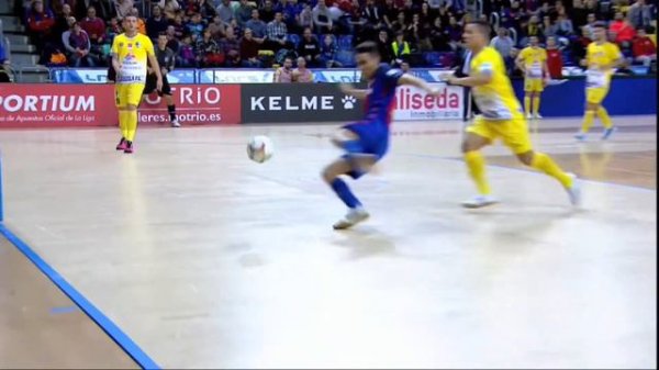 Разнообразие - второе имя Барсы. Футзал. Минифутбол. Futsal. #0134