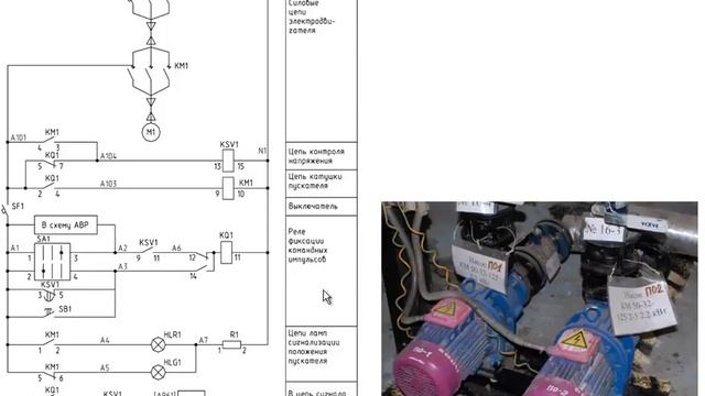 3. Схема на релейной технике
