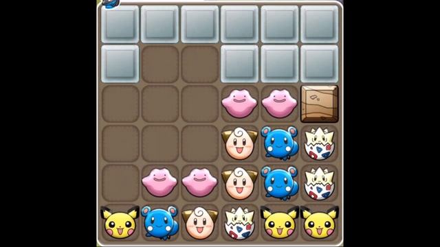Pokémon Shuffle - How to clear Ditto puzzle (level 574) смотреть онлайн