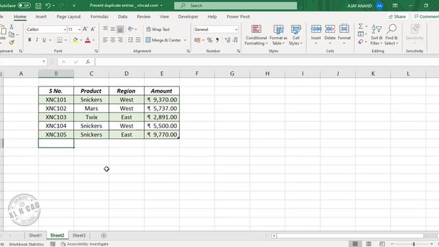 How to Prevent Duplicate in Excel смотреть онлайн