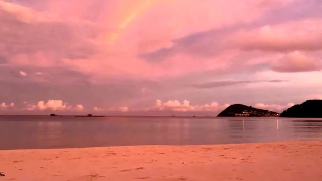 Timelaps dawn at Asian island. Vietnam. phu quoc. смотреть онлайн