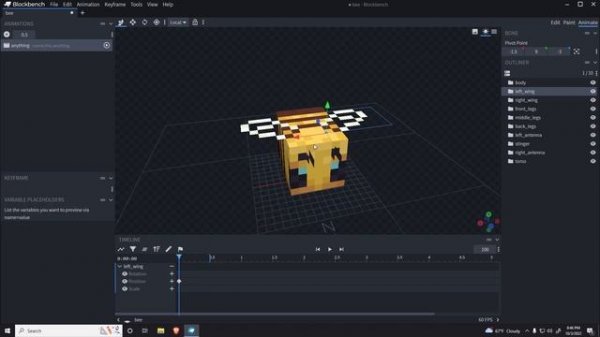 How To Animate In Blockbench ( Fast And Simple )
