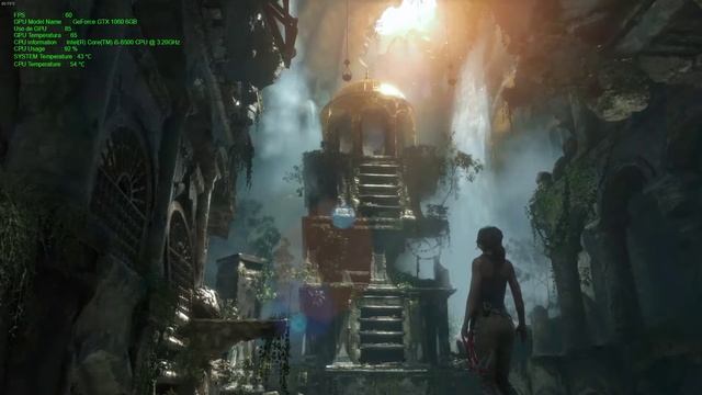 Msi GTX 1060- Rise of the Tomb Raider Benchmark 60fps - i5 6500 смотреть онлайн