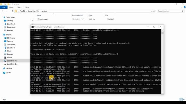 CICD Jenkins | Run Jenkins On Windows using Jenkins.War file смотреть онлайн