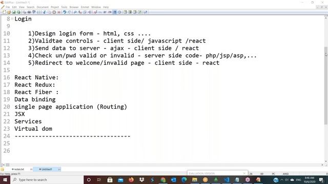REACT JS tutorials || Demo - 2 || by Mr. Swamy Naidu On 06-10-2020 @8:15AM смотреть онлайн