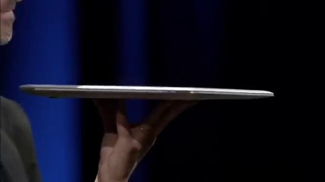 Introducing MacBook Air at MacWorld SF in 2008 смотреть онлайн