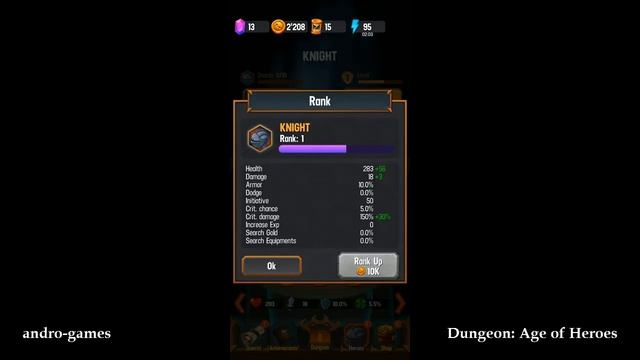 Dungeon: Age of Heroes (by 4fan studio games) - rpg game for Android and iOS - gameplay. смотреть онлайн