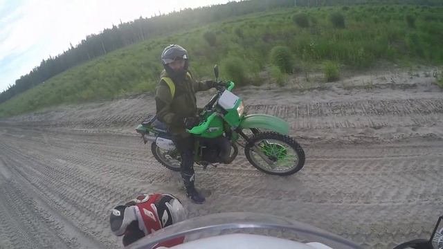 Racer Crossrunner 250 Kawasaki KMX200 часть 3 смотреть онлайн