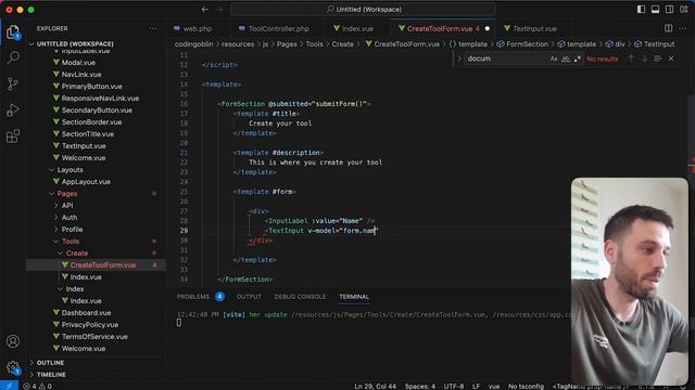 CRUD in Laravel + Inertia.js (part 1) смотреть онлайн