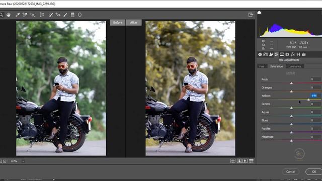 Outdoor photo editing tutorial l step by step l photoshop CC tutorial смотреть онлайн