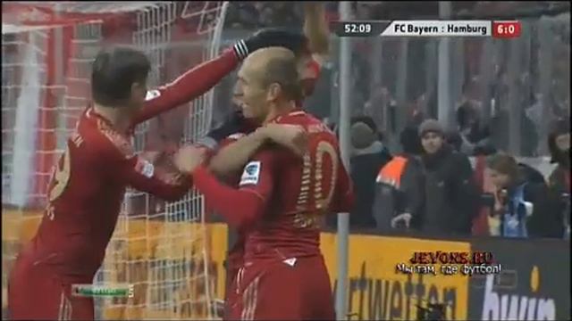 Бавария 9-2 Гамбург смотреть онлайн