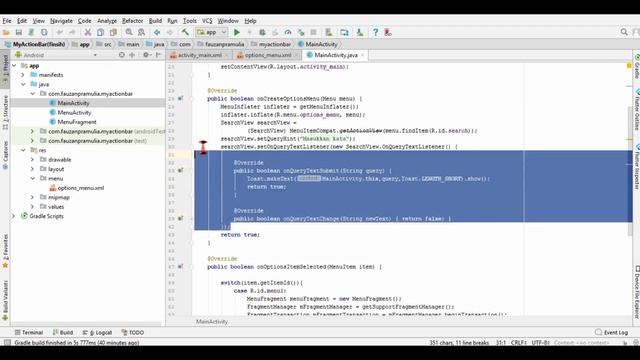 How to Create Search Button Android Studio || Tutorial Android Indonesia 2018 смотреть онлайн