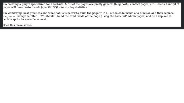 Wordpress: Should I find/replace values in the_content? смотреть онлайн