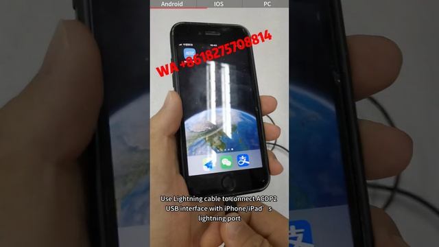 How to connect ACDP2 programmer with IOS Andriod cellphone tablet and PC Laptop смотреть онлайн