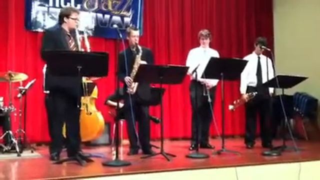 Blue Monk - Josh Perline (guitar) + TCHS jazz combo смотреть онлайн