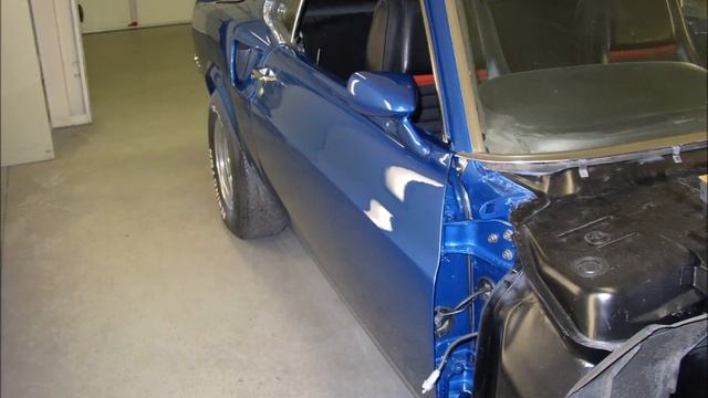 1969 Ford Mustang mach 1 classic muscle car restoration- body смотреть онлайн