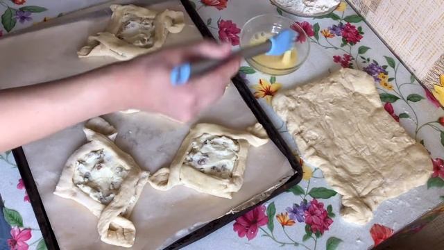 Лодочки из слоеного теста, очень вкусно и быстро! смотреть онлайн